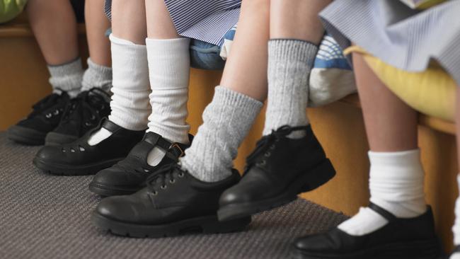 School shoes are often hot and uncomfortable, and we’re asking kids to read and learn in unnatural positions like sitting behind a desk, say the researchers.