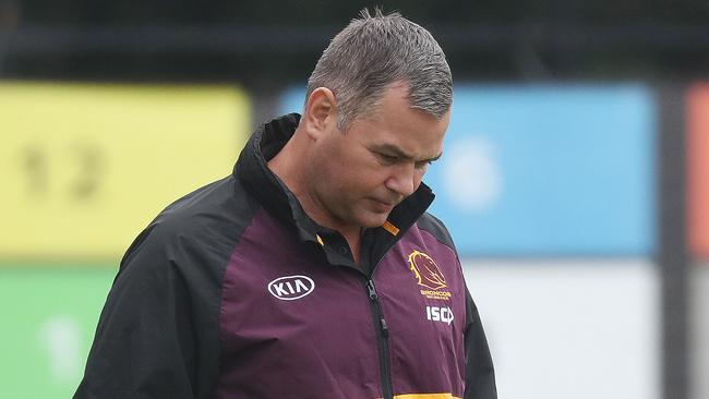 Anthony Seibold will be sacked if he rejects a payout. Picture: Annette Dew