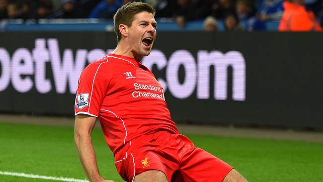 Liverpool legend Steven Gerrard has been invited to play in the bushfires appeal match. Picture: Getty Images