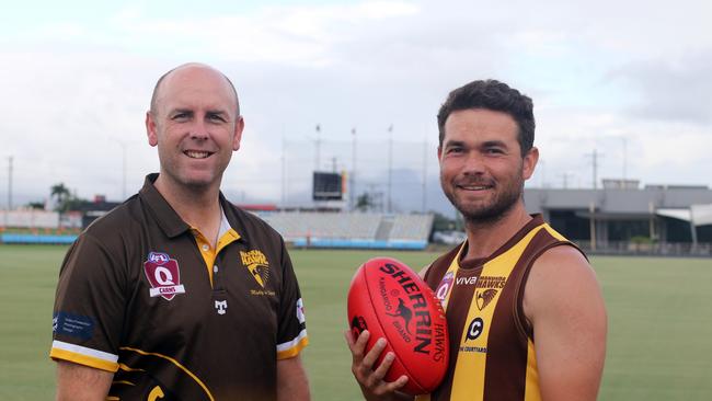 Jarrod Harbrow will play his first game of senior football for the Manunda Hawks on Saturday against North Cairns Tigers. Picture: Sam Davis