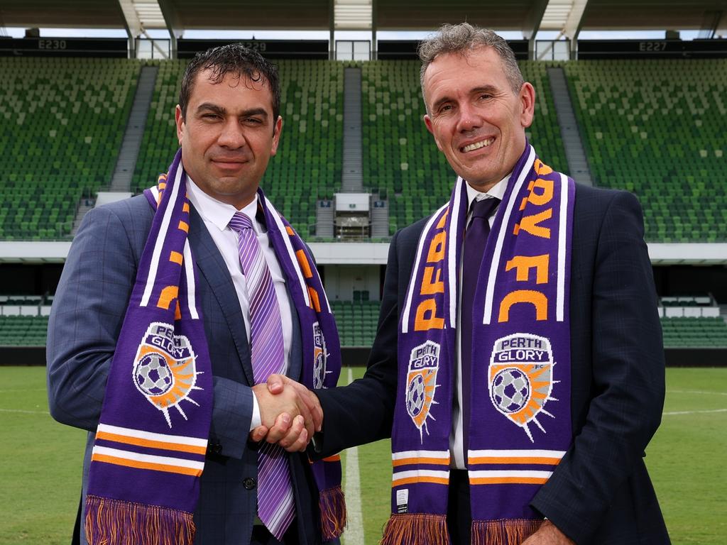 Mr Pelligra who owns Perth Glory won the legal battle after four years. Picture: Getty Images