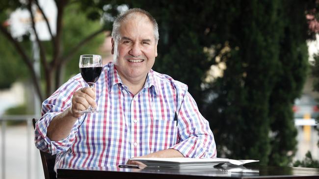 Happier times: Hotelier Tony Franzon is now concerned about the impact rising power costs will have on business. Picture: Bianca De Marchi