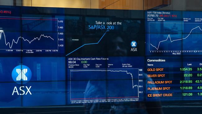 The benchmark ASX200 fell on Tuesday ahead of key inflation data on Wednesday. Picture Newswire/ Gaye Gerard.