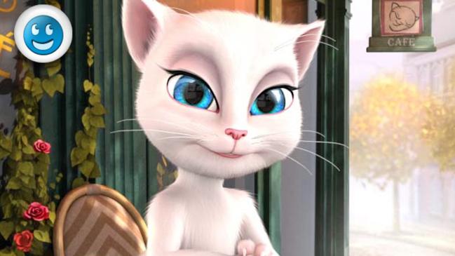 talking angela cat hacker