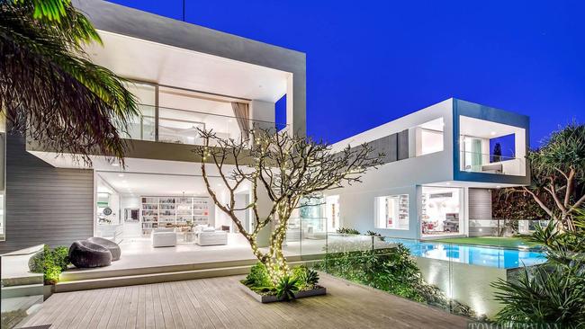 Burger entrepreneur David Hales and wife Louise bought the Rafters forever home in Sunshine Beach.