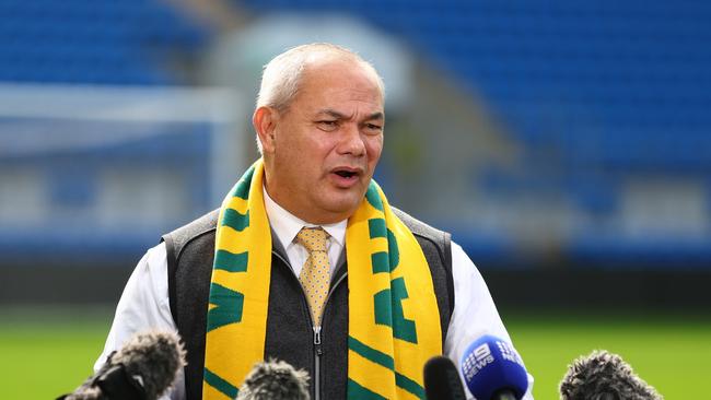 Mayor Tom Tate. (Photo by Chris Hyde/Getty Images for Football Australia)