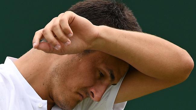 Bernard Tomic. Photo: AFP