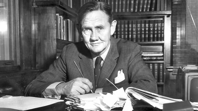 Former Prime Minister John Gorton in 1960.