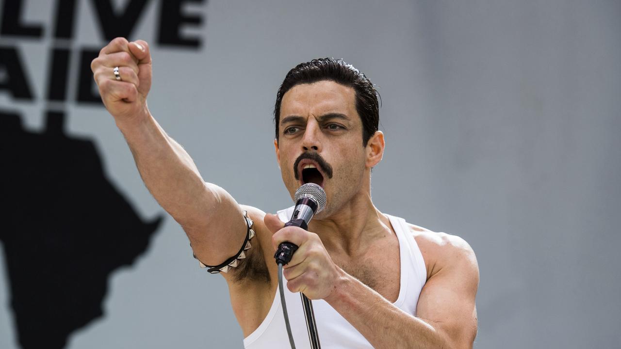 Malek as Freddie Mercury. Photo: Alex Bailey/Twentieth Century Fox via AP