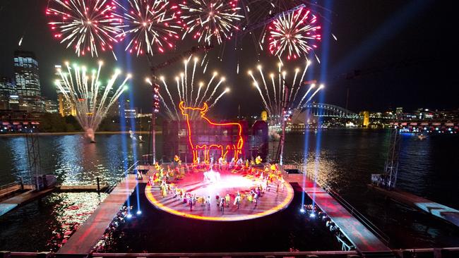 Handa Opera on Sydney Harbour’s Carmen in 2013. Picture: James Morgan.