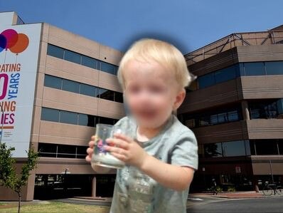 Departments tight-lipped over condition of burnt little boy