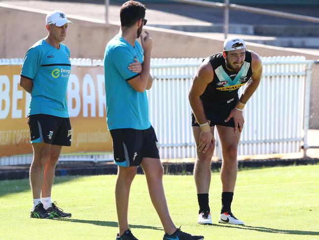 Port Adelaide’s Charlie Dixon faces time on the sidelines after ...