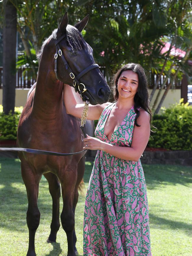 Emily Schulz is looking to get into an all-female owned racehorse from the Magic Millions as the Womens Bonus is now having its 10th anniversary. Picture: Glenn Hampson