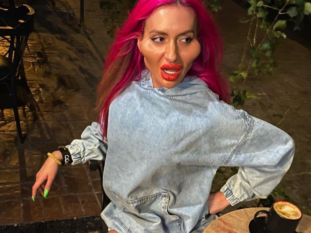 The model shares pictures of her modifications to her Instagram followers. Picture: Instagram