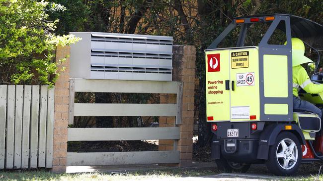 The social housing blocks on Errol Ave in Paradise Point. Photo: Tertius Pickard.