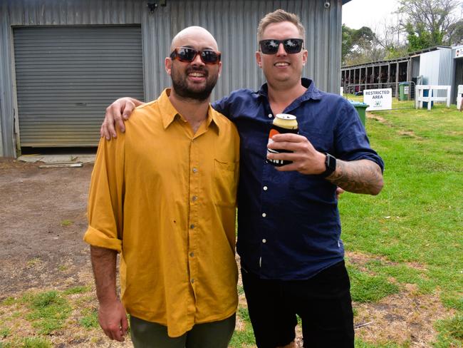 John James and Sander Versluis at the Alex Scott &amp; Staff Woolamai Cup on Saturday, February 8, 2025. Picture: Jack Colantuono