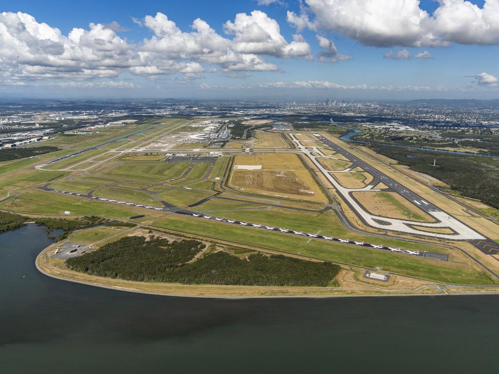 Brisbane Airport upon completion of its second runway in April 2020