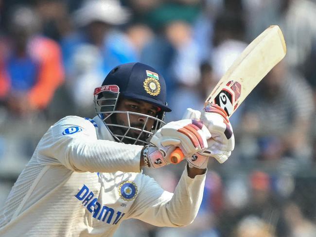 India's Rishabh Pant is one of the great entertainers in world cricket, and he could be key to the tourists’ hopes. Picture: AFP