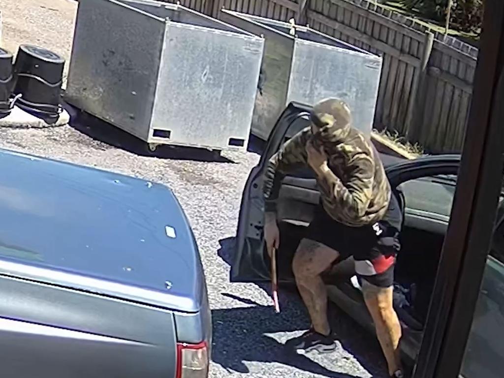 Police are searching for two people after a man in a balaclava and armed with a wooden baton stole a woman's car on Pacific Esplanade at Slade Point after a series of incidents that started on Celeber Dr in Andergrove about 11.40am Saturday, February 27, 2022. Picture: QPS