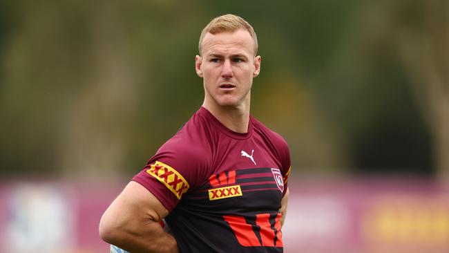 GOLD COAST, AUSTRALIA - JUNE 22: Daly Cherry-Evans during a Queensland State of Origin Training Session at Sanctuary Cove on June 22, 2024 in Gold Coast, Australia. (Photo by Chris Hyde/Getty Images)