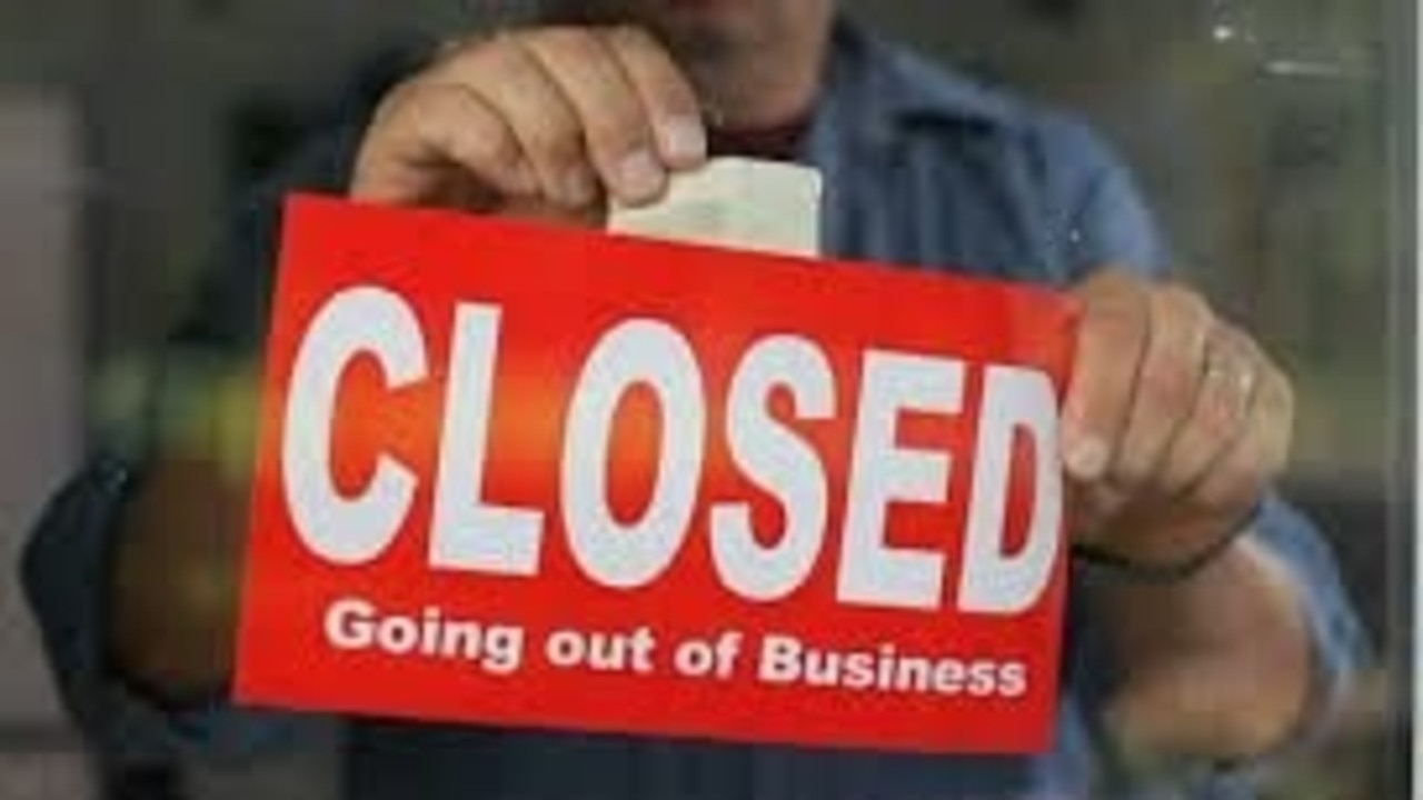 Many businesses have closed in the last year.