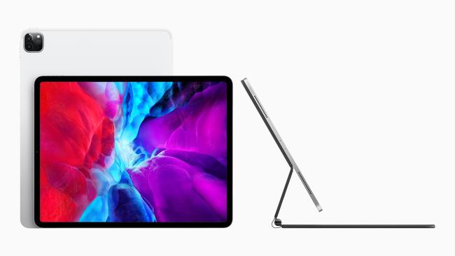 Apple iPad Pro 2020 with a magic keyboard