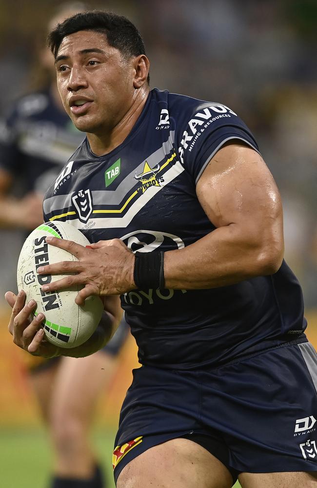 Jason Taumalolo would be a huge get for the Dragons - but he’s staying put at North Queensland. Picture: Getty Images