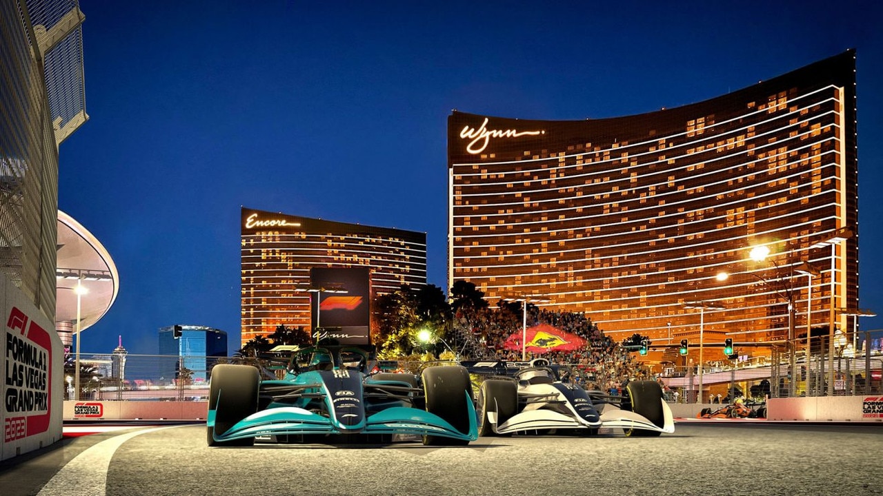 Artist's impression of Las Vegas race (Photo: Formula One website)