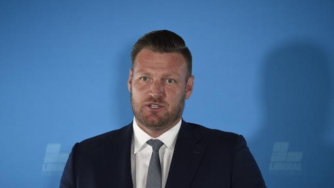 Sam Groth has given the state government a serve over their proposed changes to the VFA. Picture: NewsWire / Andrew Henshaw