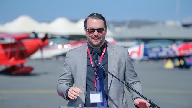 Pacific Airshow Director Kevin Elliott said VIP guests will have a “front-row” view of all the adrenaline-packed action. Picture: Glenn Campbell