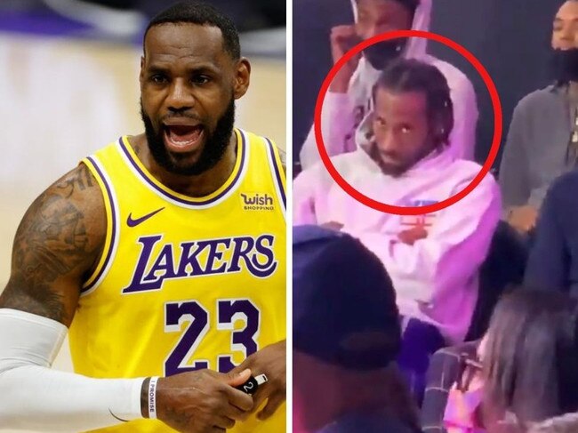 LeBron james found Kawhi Leonard's reaction absolute hilarious.