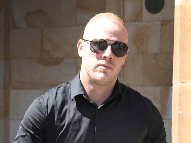 Gawler barber Matthew Newall charged with commercial drug trafficking and money laundering, and fronted the MagistrateÃ¢â¬â¢s Court for a bail hearing. 21 February 2023. Picture Dean Martin