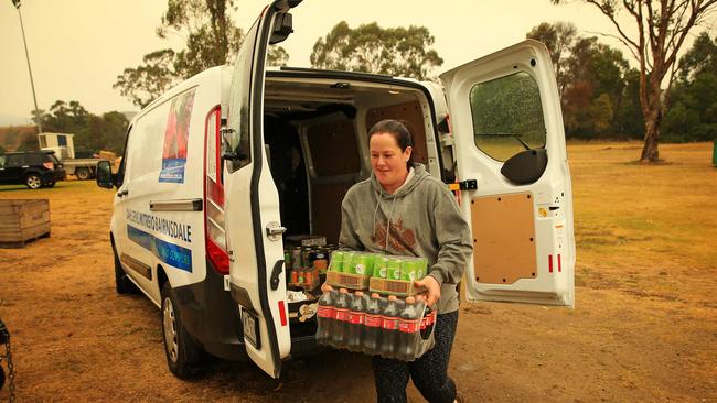 Supplies arrive in Buchan. Picture: Mark Stewart