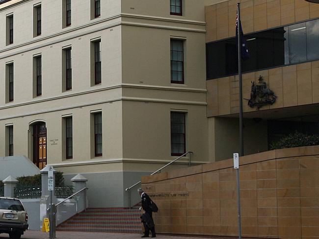 The Federal Law Courts building housing the Family Court of Australia formerly the Hobart Trades Hall in Davey Street Published Echoes of Our Past