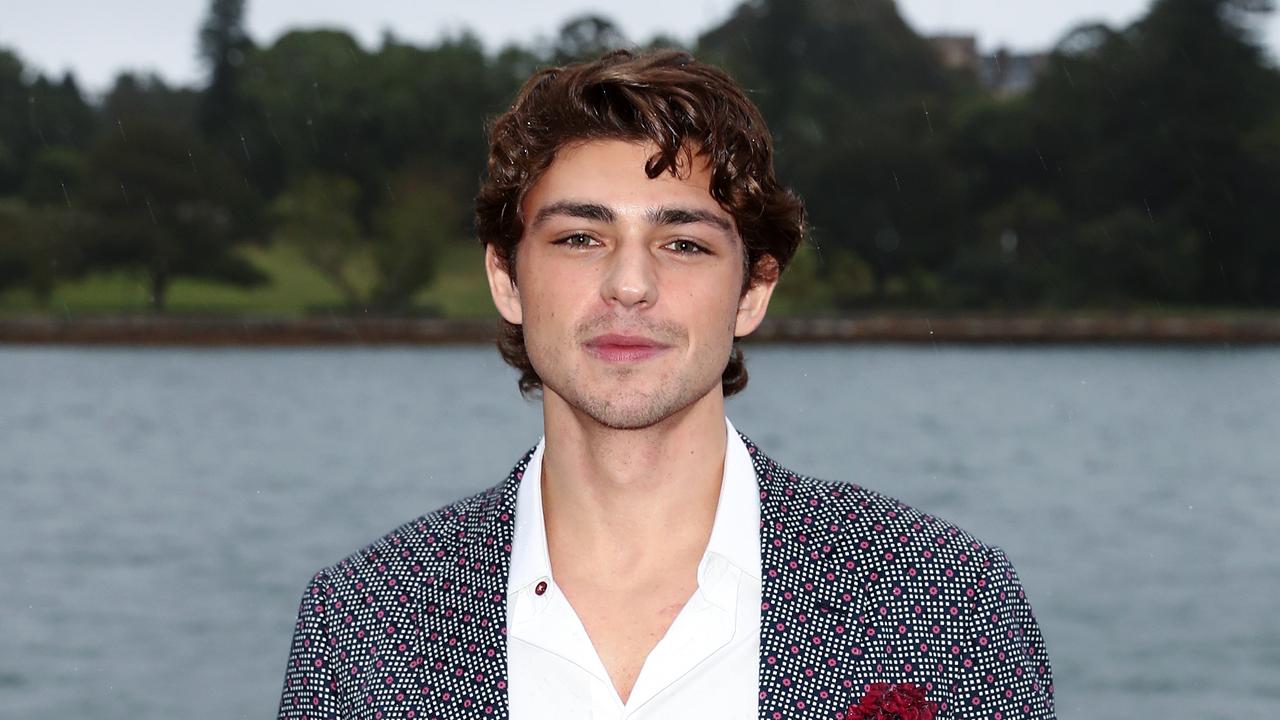 Joe Klocek plays the younger version of Eric Bana’s character Aaron in The Dry. (Photo by Brendon Thorne/Getty Images)