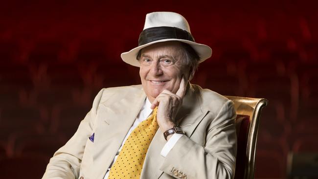 Barry Humphries was bid a final farewell at a private funeral on ­Friday. Picture: Claudio Raschella