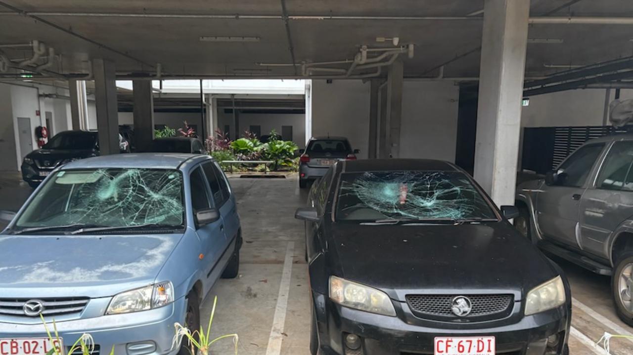 Teen charged with allegedly trashing car windscreens in Nightcliff