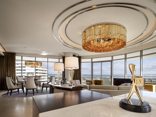 The Darling Penthouse Suite is where some of the Logies stars will be staying. Picture: Supplied