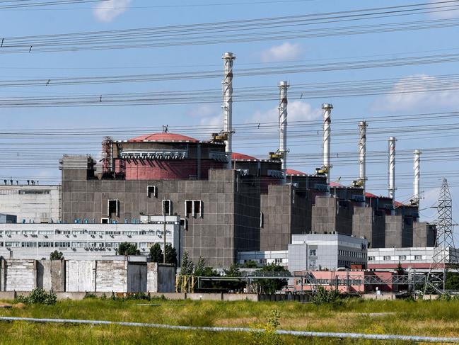 The Zaporizhzhia nuclear power plant is the largest not only in Ukraine, but also in Europe. Russia has been accused of launching missiles from it. Picture: Getty Images