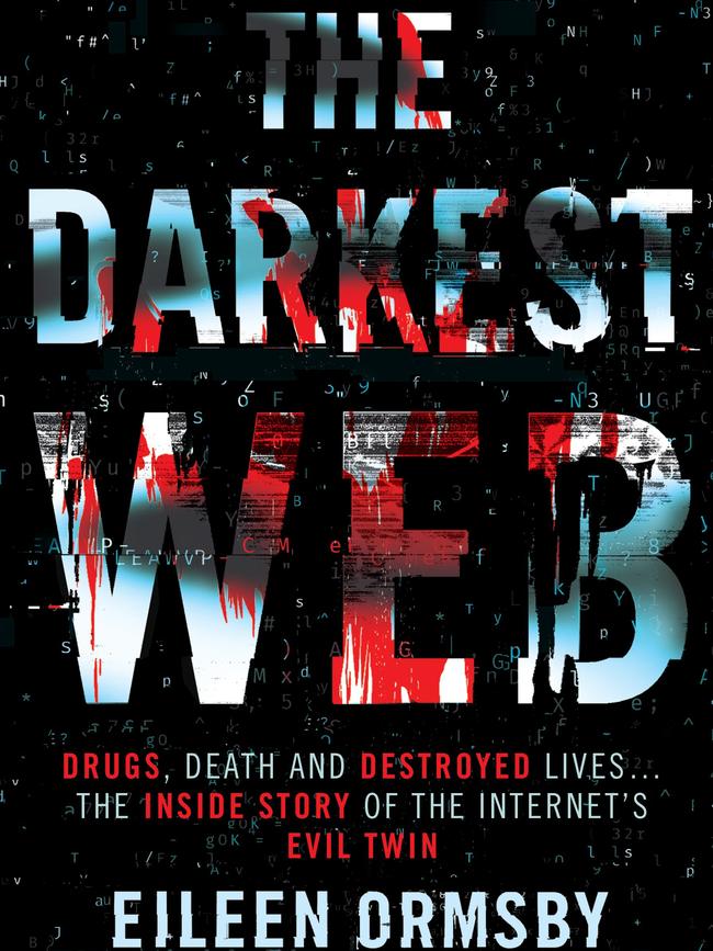 The cover of Eileen Ormsby’s new book, The Darkest Web.