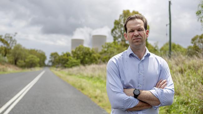 Senator Matt Canavan will stand up for the north’s support for the proposed Collinsville coal-fired power station. Picture: Steve Vit