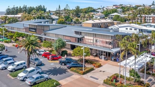 Emu Park Village shopping centre, located at 16-22 Emu Street, Emu Park, is being sold through Savills in Brisbane. Picture: Contributed