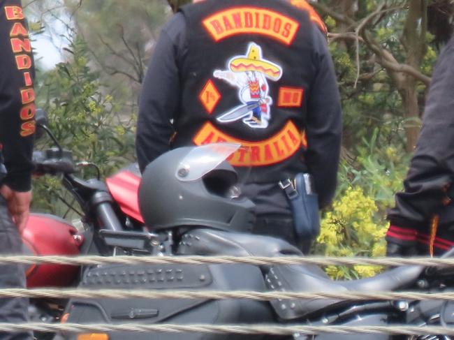 Bandidos run in Ballarat today Picture: Supplied,