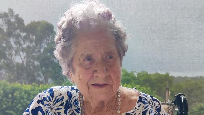 Mackay born and bred Betty Mylonas is turning 100 this Sunday 25 March, 2024. Picture: Contributed