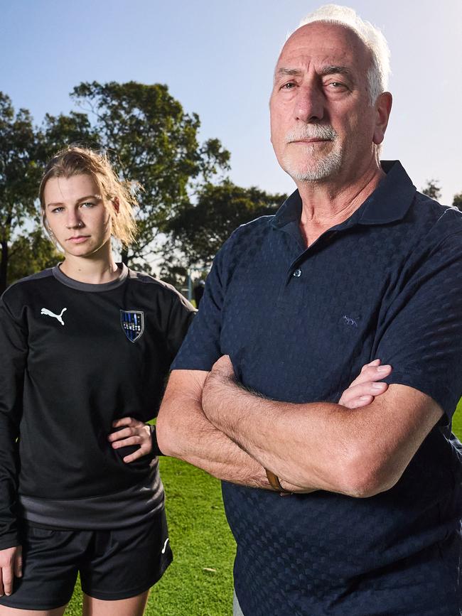 The Adelaide City Council became embroiled in backlash after knocking back a request for a 1.1m fence to be built around the Adelaide Comets Football Club. Picture: Matt Loxton