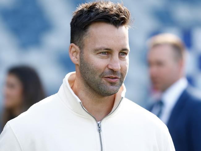 Former Cats player Jimmy Bartel has just been appointed head of football at Caulfield Grammar School. Picture: AFP