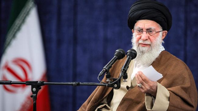 Iran’s Supreme Leader Ayatollah Ali Khamenei. Picture: Handout/AFP