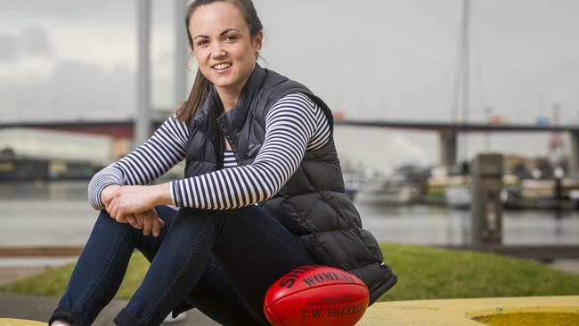 Melbourne football club captain Daisy Pearce. Picture: Eugene Hyland