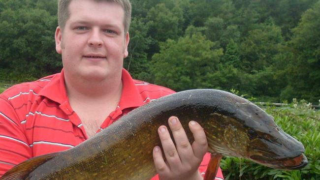 Jinty Torbet sent in this photo of Shug Inglis with his big pike fish caught in Scotland.