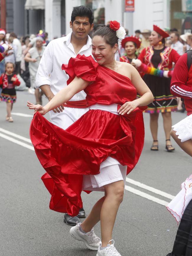 Hobart Christmas Pageant 2024. Picture: Nikki Davis-Jones